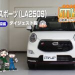 【必見!!】キャスト スポーツ（LA250S）の動画でわかる簡単DIY｜バンパー・オーディオパネル・ドラレコ等の取付や取り外し方法を解説するカスタムお助けDVD