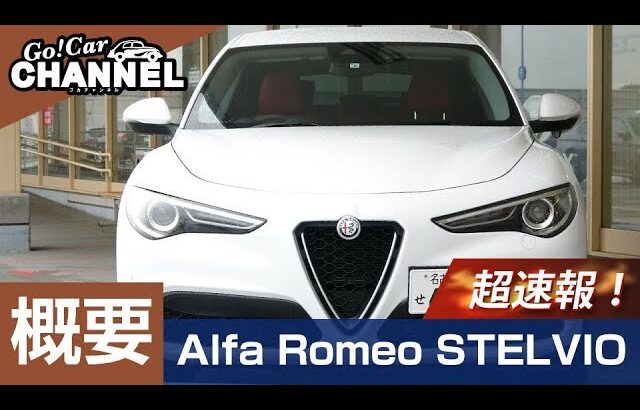 超速報!!「アルファロメオ ステルヴィオ」車両解説～概要編～　試乗インプレッション前の詳細解説！Alfa Romeo STELVIO　ステルビオ