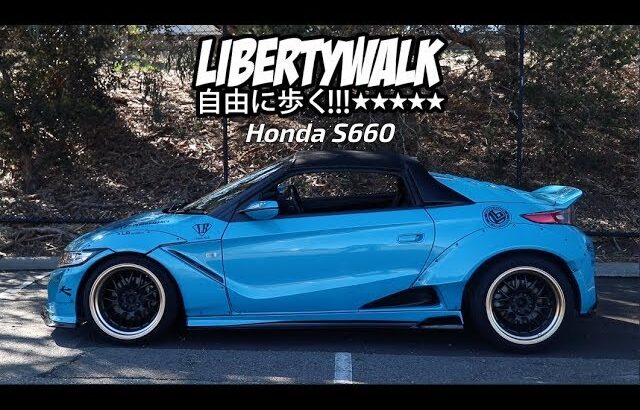 Liberty Walk Honda S660! The Super K Car*🇯🇵