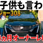 【燃費エグい】新型プジョー308納車から4ヵ月乗った家族の評価。大雨ロングドライブで分かった意外な強みも。