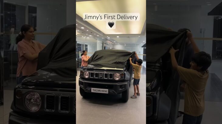 1st Suzuki Jimny Delivered 🖤 #shorts #jimny #thecarshow #youtube #black #congratulations #suzuki