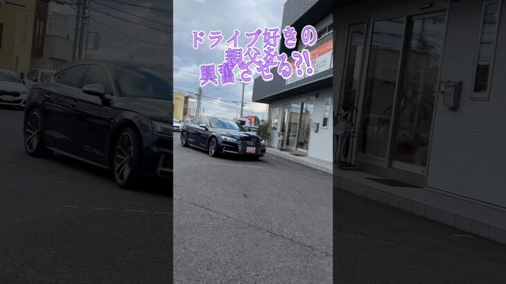 ドライブ好きの親父を興奮させる？😳 #アウディ #中古車 #中古車販売 #中古車購入#車好きな人と繋がりたい #車探し #アウディS5#audi#車好き女子 #試乗 #tax泉北#shorts