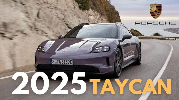 ALL-NEW  2025 PORSCHE TAYCAN UNVEILED | A closer look at the 2025 Porsche Taycan #porsche #taycan