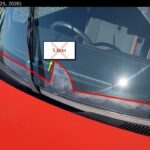 Suzuki Hustler (MR52S, 2020) wipers, passenger side unwiped area