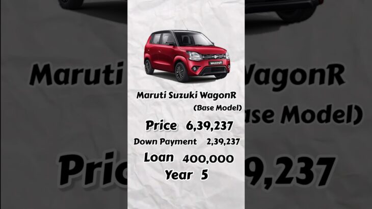 Maruti Suzuki WagonR On Road Price In India