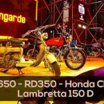 Yamaha RD350 | BSA 650 Supre Rocket | Honda Supersport CB400 | Lambretta 150D | Anil Bhingarde