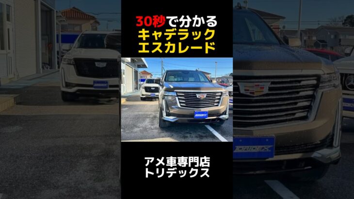 【アメ車解説】エスカレードをざっくり解説！#エスカレード #shorts #short #アメ車 #キャデラック #高級車