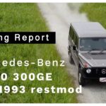 【 Mercedes Benz W463 300GE 】RHD 1993 Restmod Driving Report