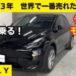 新型テスラモデルＹに美女とタダで乗ってみた