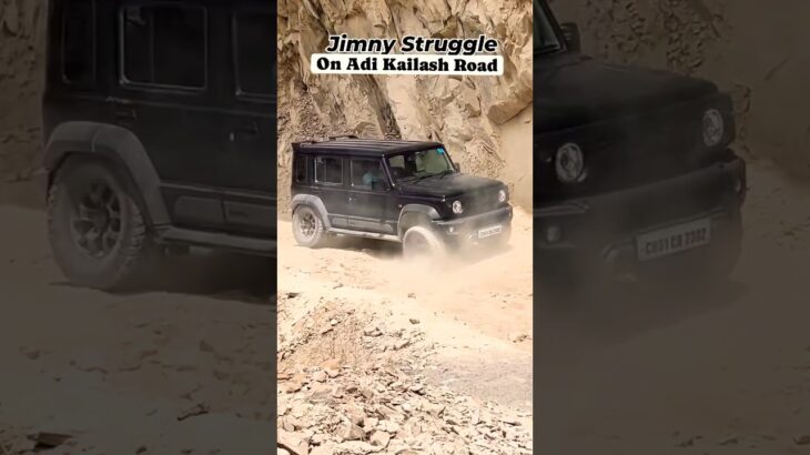 2024 Suzuki Jimny Struggled in off-roading😳❌ #shortsindia #jimny #offroading