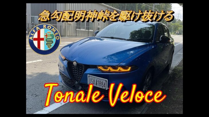 【輸入車試乗】Alfa Romeo Tonale Veloce で明神峠、三国峠(静岡県道147号線)を走る