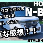 【ホンダ N-BOX】初めて運転してみた感想！【先代エヌボックス カスタム】HONDA