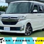 タントカスタム　X　燃費の良い軽自動車！中古でも洗車しがいのある綺麗さ！