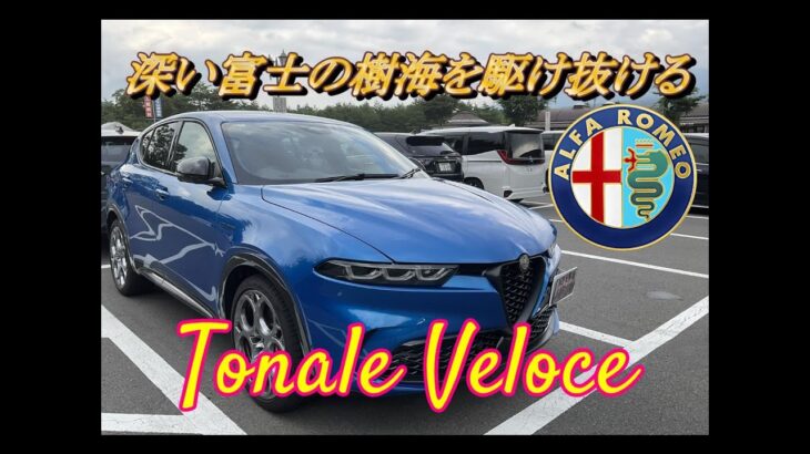 【輸入車試乗】Alfa Romeo Tonale Veloce で国道139号線 青木ヶ原樹海を走る