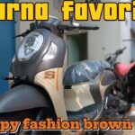 SCOOPY FASHION BROWN 2024💥WARNA PALING FAVORIT