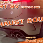 EXHAUST SOUND！NEW RANGE ROVER SPORT SV  EDITION ONE