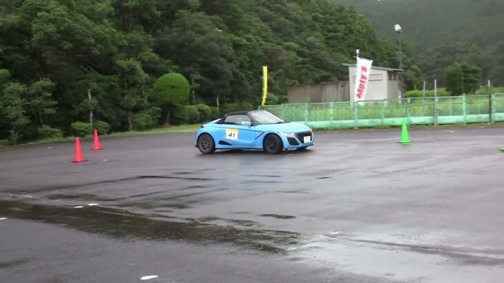 No41 空色S660 走行1回目 2024オートテストin別格本山薬王寺