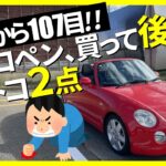 納車から107日目、先代コペン、買って後悔したトコ2点,ダイハツ,COPEN,L880K,565