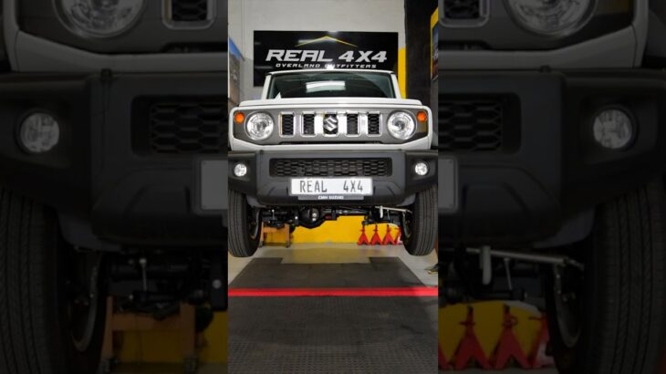 We’ve partnered with Real 4×4  to install essential upgrades before delivery! #Jimny #upgrades