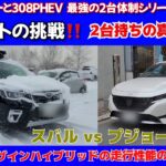 スバリストの挑戦！スバルフォレスターとプジョー308PHEV 「プラグインハイブリッド」　最強の2台体制シリーズ オーナー比較レビューvol1   SUVの4WD性能、ワインディング、高速走行性能は？