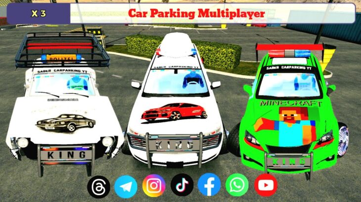 Car Parking Multiplayer 1🚔UFO🚔عروض  القوة والاناقة : افضل السيارات في كار باركينج🚔part 230 [3 sets]