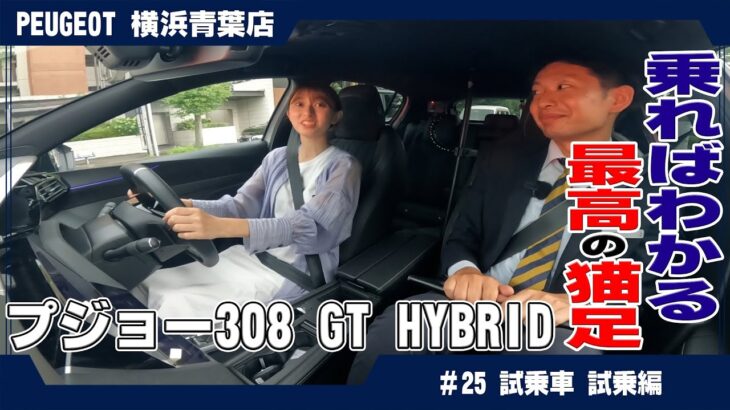 プジョー308 GT HYBRIDの最高の猫足、乗ればわかる！