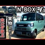 【とんでもねえ名作】N-BOX 『ジョイ』実物レビュー　　ターボ比較！内装の違いはデカい！