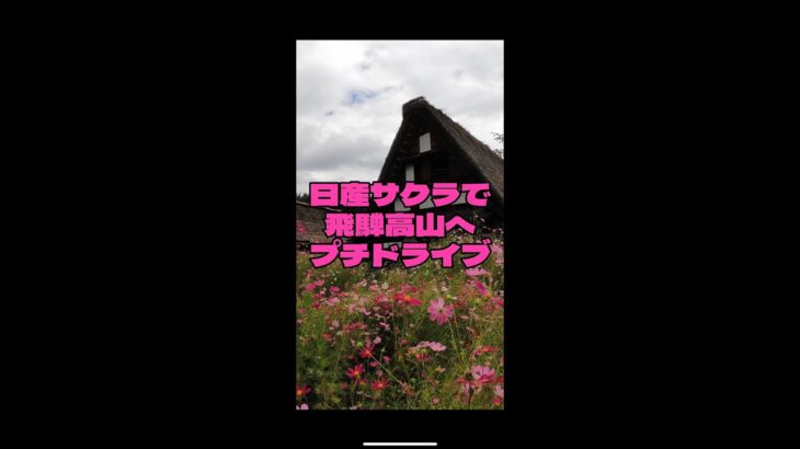 【飛騨高山】電気自動車に優しい県を日産サクラでドライブ