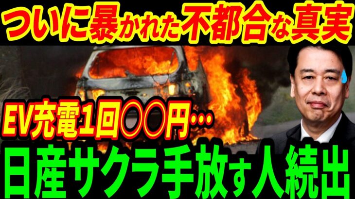 【総集編】ついにEV終了！日産サクラさえも手放すユーザー続出でついに闇が明らかに…【海外の反応】