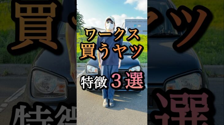ワークスを買うヤツの特徴３選！#アルト #アルトワークス #スズキ