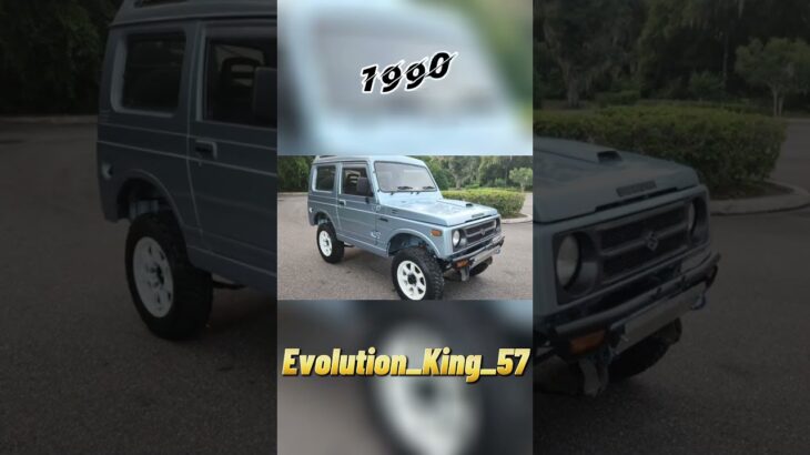 Evolution of Maruti Suzuki Jimny [1950-2024] | Evolution_King_57 | #jimny #shorts #viral