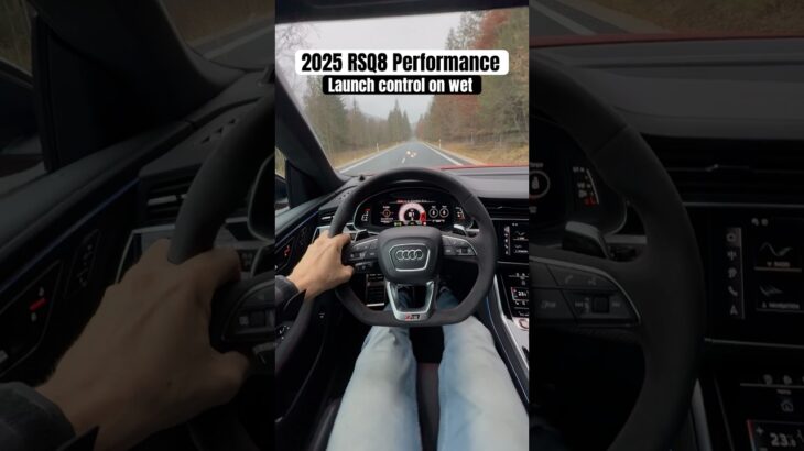 2025 RSQ8 Performance wet launch | #audi #rsq8 #cars