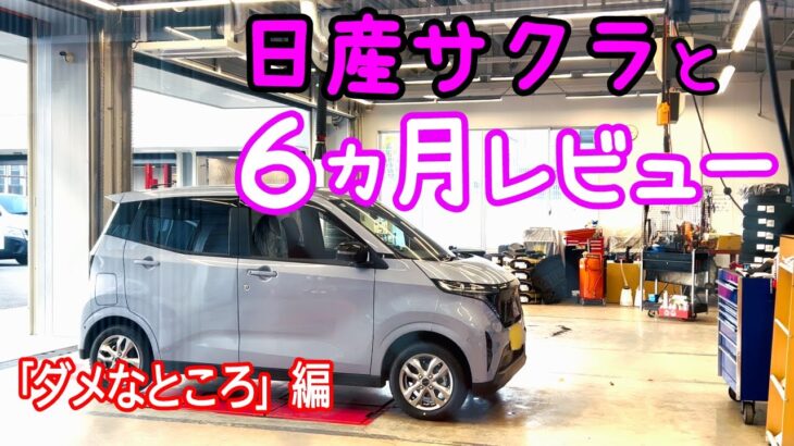 【ダメなところ５選】日産サクラの６カ月レビュー