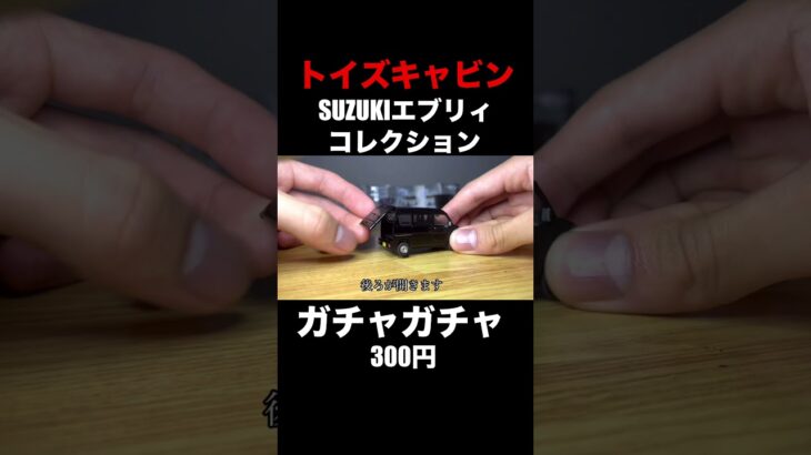 【ガチャガチャ】SUZUKI エブリィコレクション2買ってきた！！【300円でナンバー&ハシゴ付き】【対象年齢15歳以上】ショート