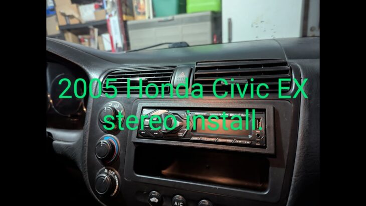 2005 HONDA RADIO REMOVE AND INSTALL . ( CAN I DO IT ) ?