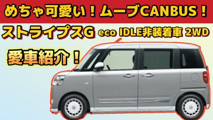 大人気！【ムーヴ キャンバス 】ストライプスG愛車紹介！