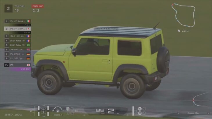 PS5【GT7】Suzuki Jimny Sierra JC ’18:WEEKLY CHALLENGE:Sunday Cup -Classic- #GT7 #PS5