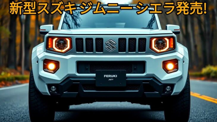 新型スズキ ジムニー シエラ発売：さらに大きくなりました！ 1.5L直4エンジンとハイブリッドオプションで日本を揺るがす準備完了！