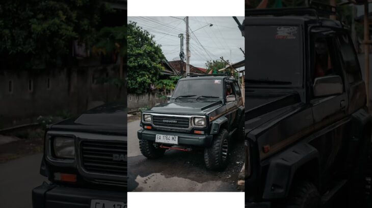 Foto Mobil Taft Diesel 4×4 dengan Fujifilm XT20 dan Lensa TTArtisan