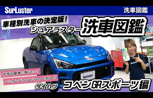 ダイハツコペンGRスポーツの洗車方法〜車種別洗車の決定版〜洗車図鑑〜