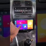 9″ Android touchscreen installed in old WagonR