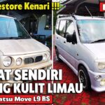 EP9 PROJEK RESTORE KENARI DIY CAT KERETA | POTONG KULIT LIMAU | SALIN ENJIN MOVE L9 RS 660 TURBO