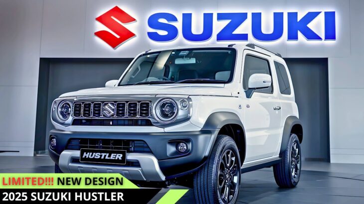 Incredible! 2025 Suzuki Hustler: Affordable Style and Green Innovation!