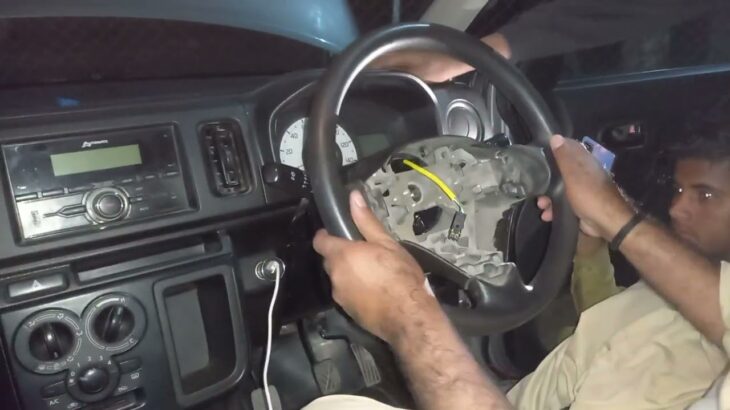 Suzuki Alto Steering repair | car steering chakri | Car horn repairing