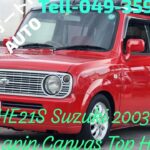 スズキ 年式2003年 アルトラパン キャンバストップHE21S Suzuki 2003 Alto Lapin Canvas Top HE21S