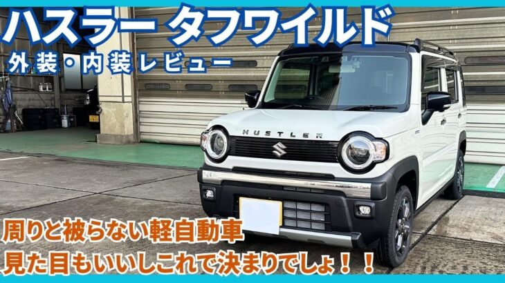 もう軽自動車ならこれでしょ！ハスラータフワイルド、万能です！#ハスラー ＃タフワイルド#新型ハスラー