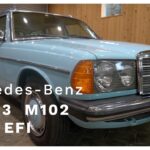 【 Mercedes Benz W123 M102 】EFI Driving