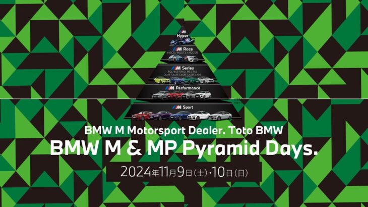 Studie 鈴木BOB康昭氏と潜入！ Toto BMW Mモデル体感イベント 『Toto BMW M＆MP Pyramid Days』レポート