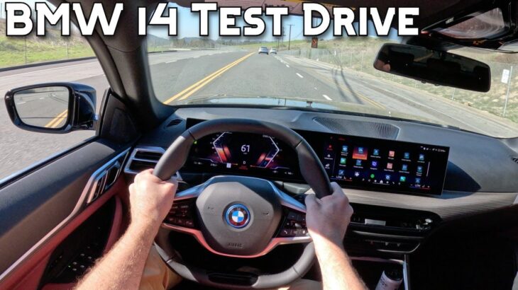 2025 BMW i4 eDrive40 POV Test Drive