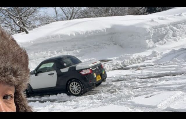 2/14 燃費は雪道の方が良いのはなぜ？ コペン通勤